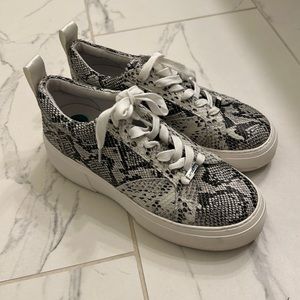 J Slides Platform Sneakers!! Work once!